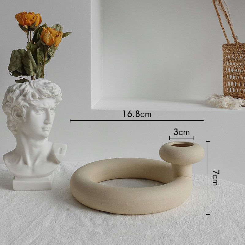 Simplicity Ceramic Vase – Nordic Elegance for Your Space