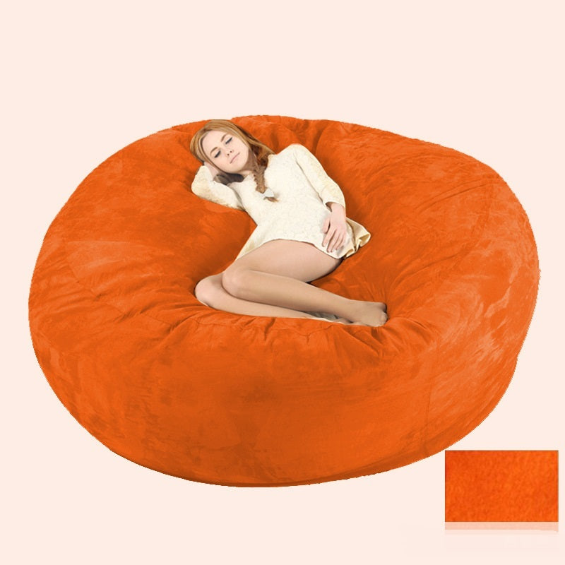 Lazy Oversized 7FT Bean Bag Chair – Soft Suede Comfort for Modern Living