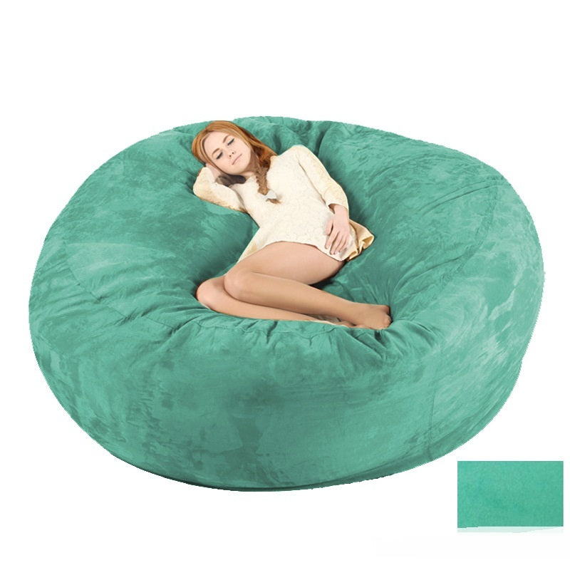 Lazy Oversized 7FT Bean Bag Chair – Soft Suede Comfort for Modern Living