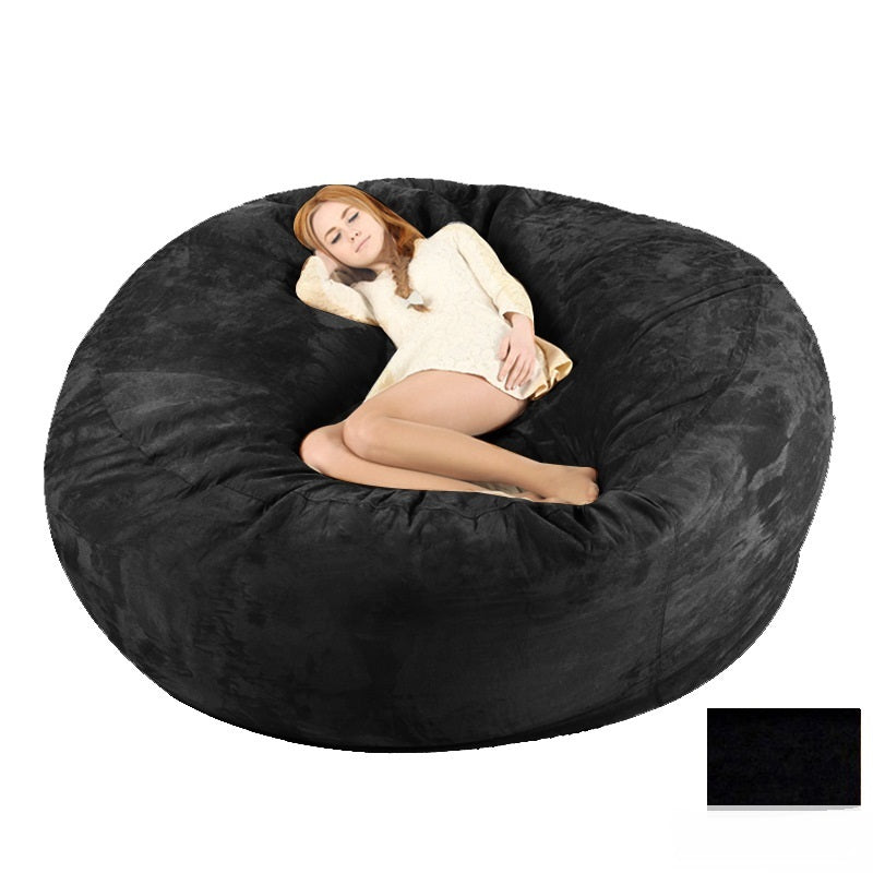 Lazy Oversized 7FT Bean Bag Chair – Soft Suede Comfort for Modern Living