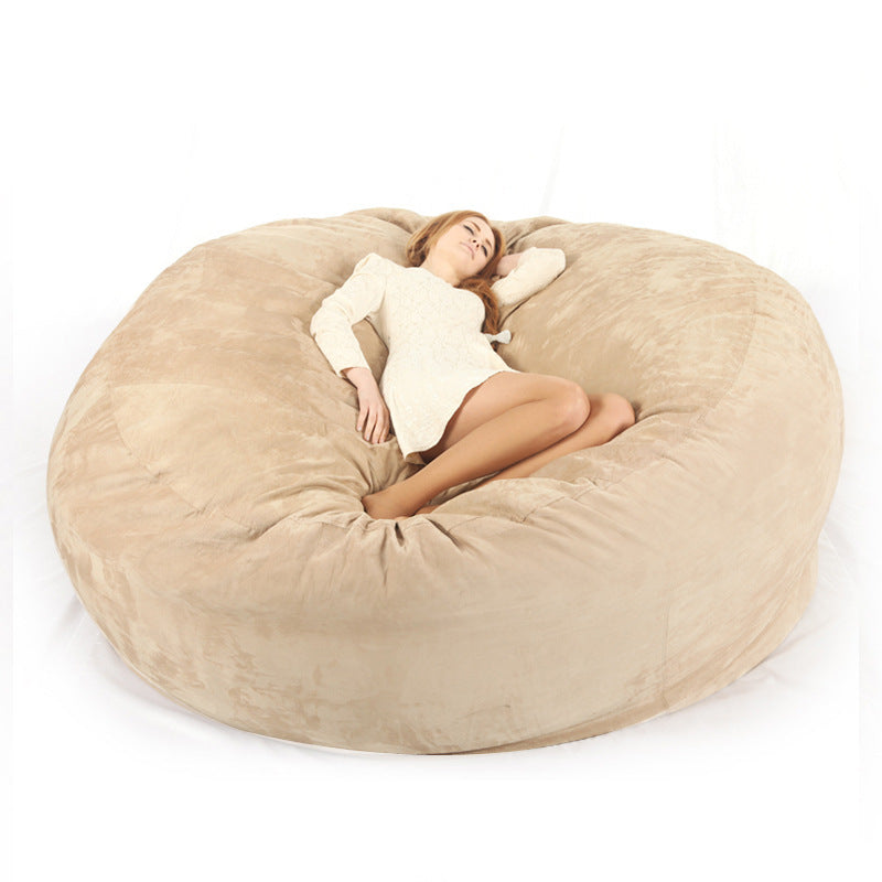 Lazy Oversized 7FT Bean Bag Chair – Soft Suede Comfort for Modern Living