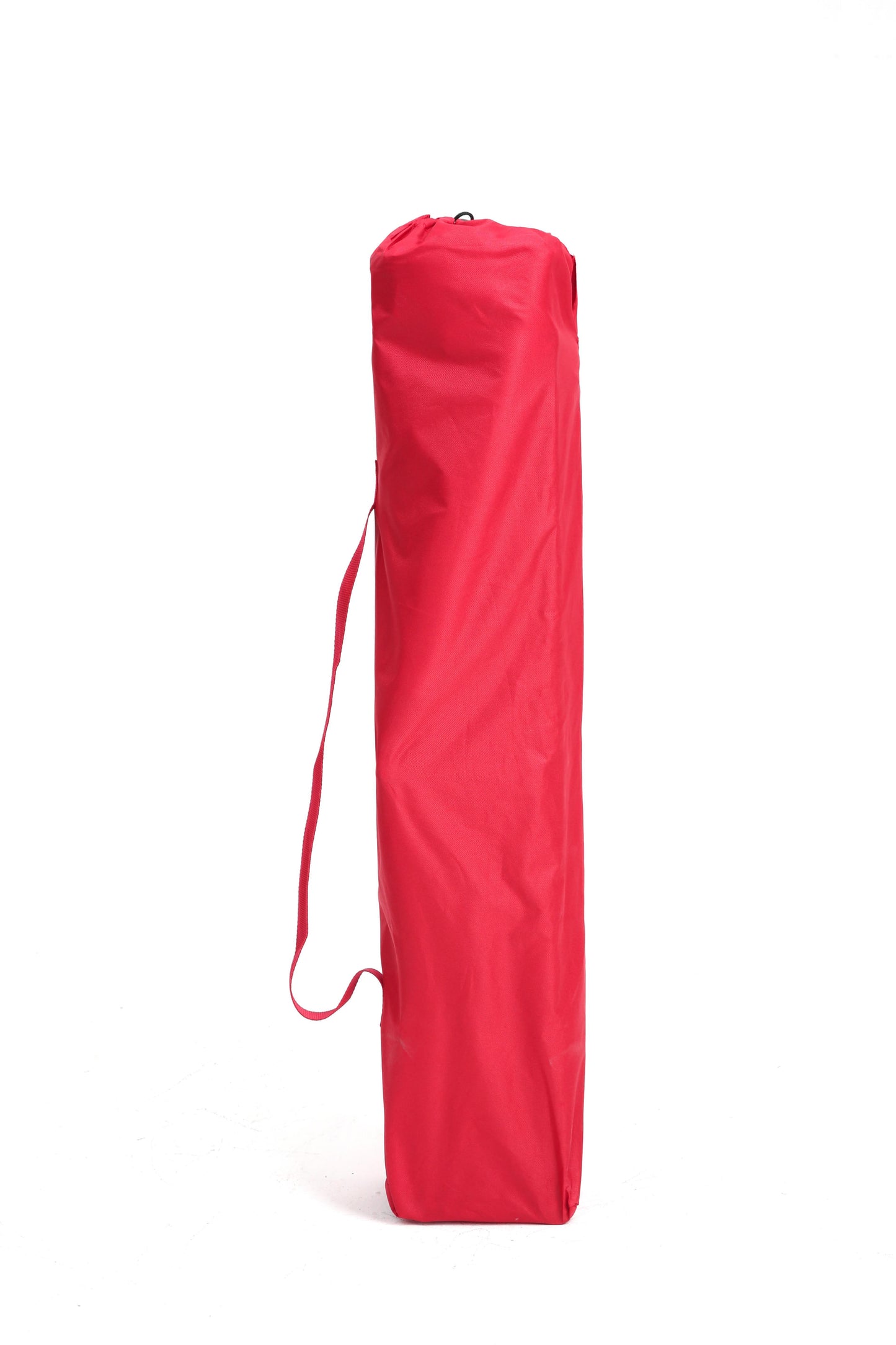 High-Back Heavy-Duty Lawn Chair – Foldable Red Camping Chair with Cup Holder (Supports up to 250 lbs)