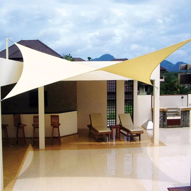 Outdoor Waterproof Shade Cloth – UV Protection Sun Sail (3.6×3.6m)
