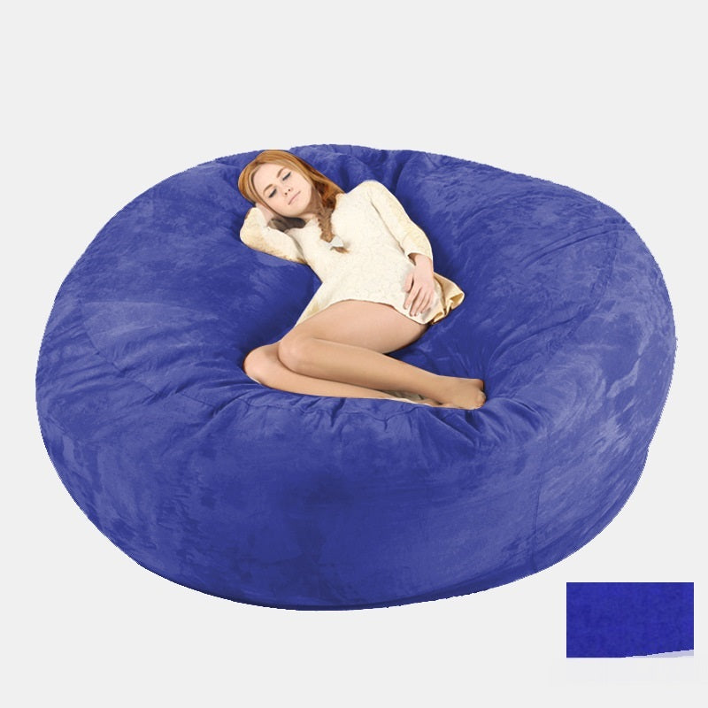 Lazy Oversized 7FT Bean Bag Chair – Soft Suede Comfort for Modern Living