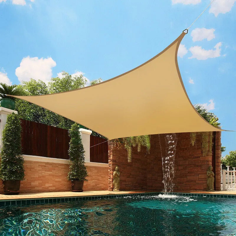 Outdoor Waterproof Shade Cloth – UV Protection Sun Sail (3.6×3.6m)