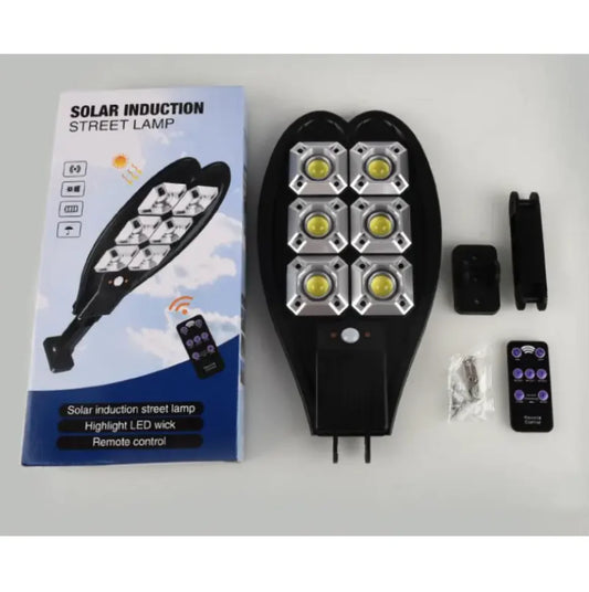 Smart Solar LED Street Light – Motion Sensor & Remote Controlled